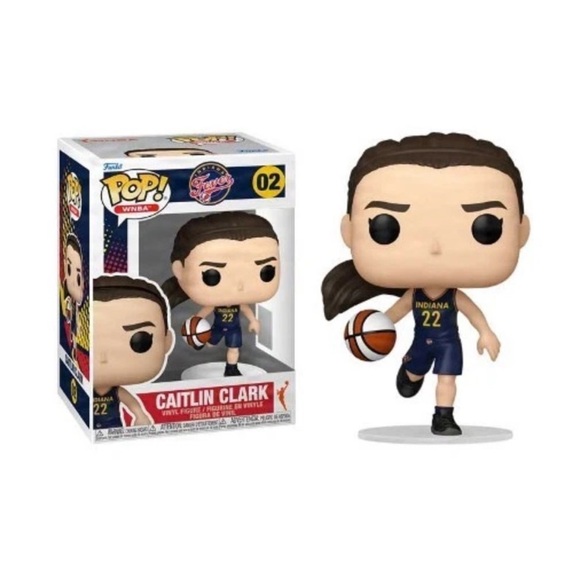 Caitlin Clark Funko POP Indiana Fever Rookie RC WNBA Basketball Toy Figure - Picture 2 of 2
